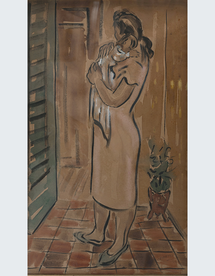 Cuadro de Cuadro de Madre